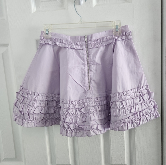 Dolls Kill Sugar Thrillz Wish You Well Mini Skirt Light Purple - M - Picture 3 of 5